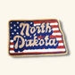 North Dakota Patriotic Patch